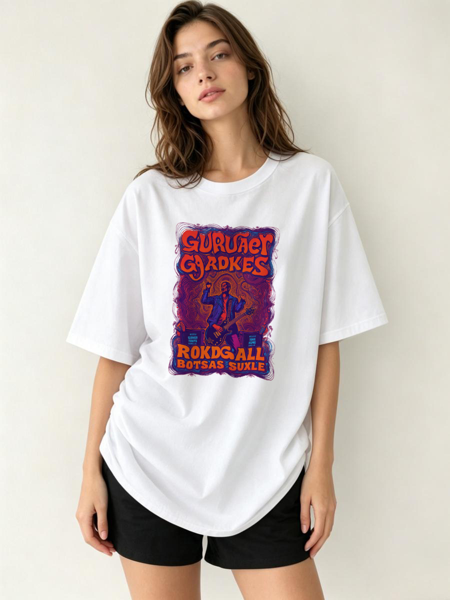 Korean Lifestyle Aesthetic - Tシャツ 夏用 軽量 通気性 ベーシック ソフト